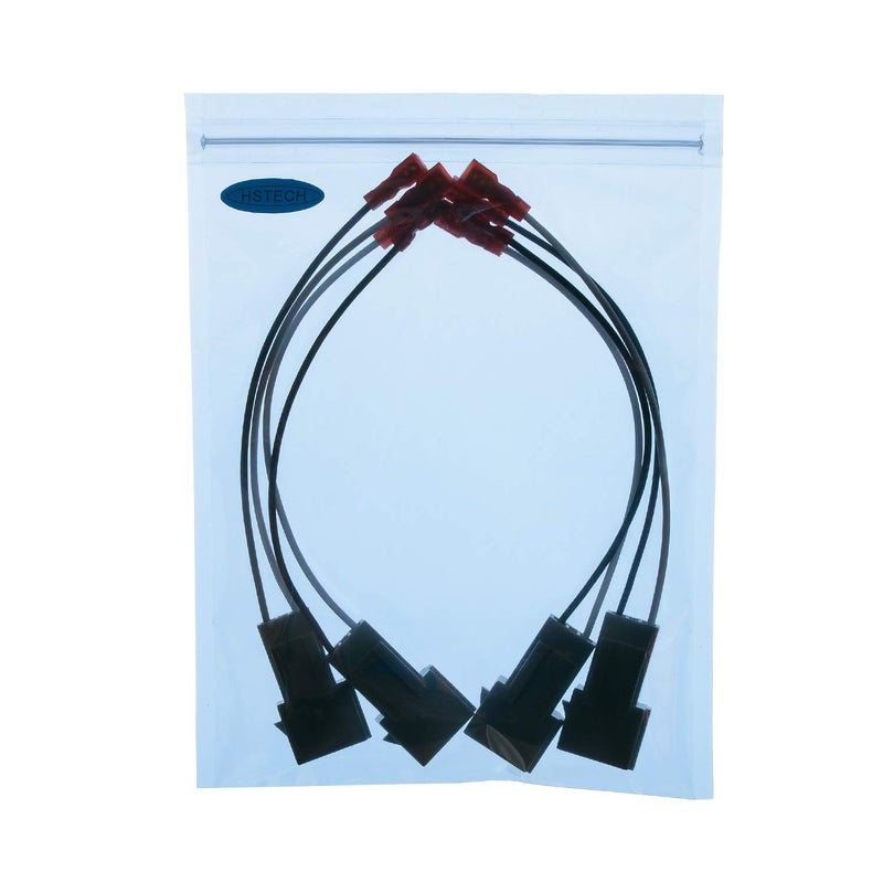 HSTECH 2 Pairs (4 Pack) 72-5512 Speaker Wire Adapters for Select 1989-Up Ford Vehicles - Image 4